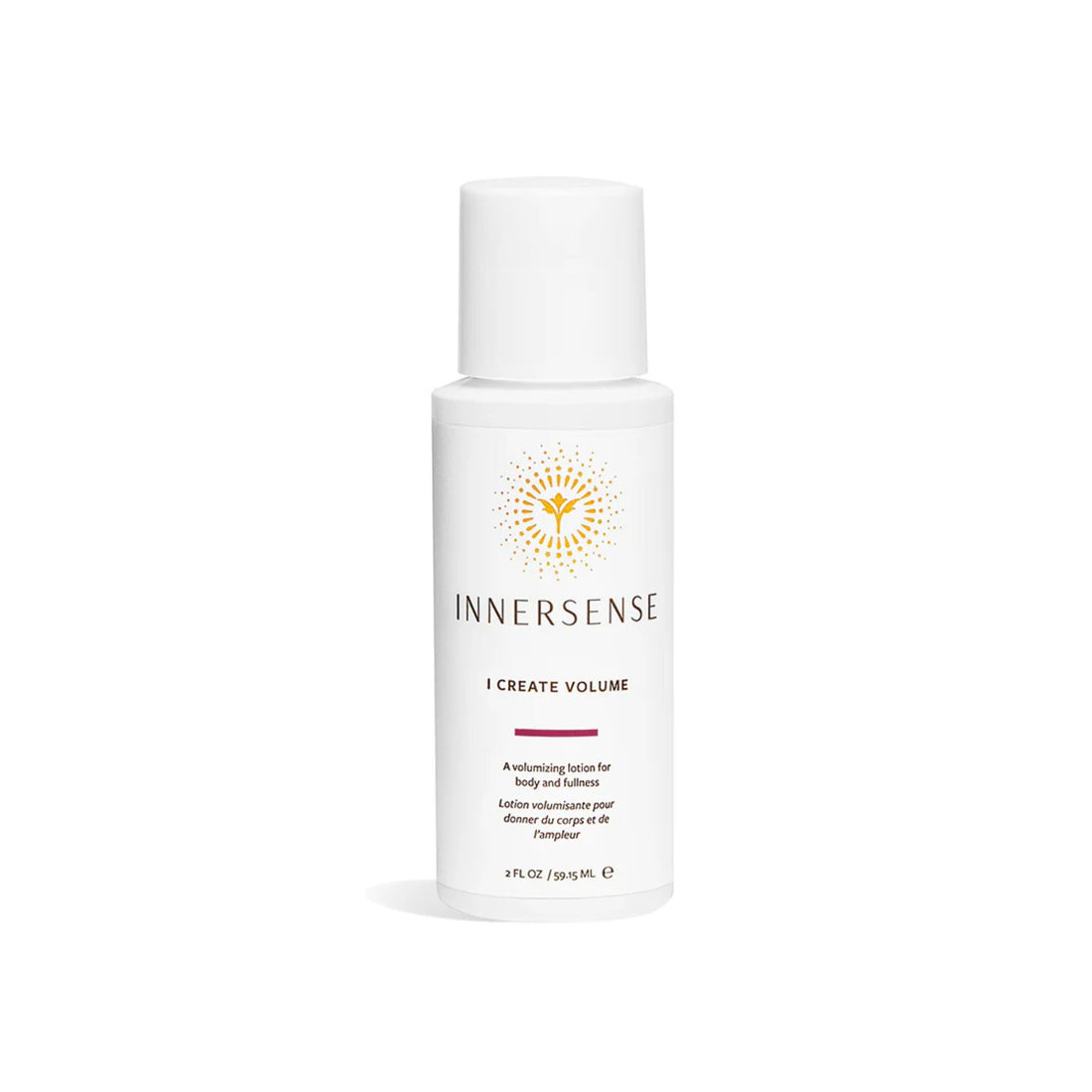 Innersense hair product bottle on a white background