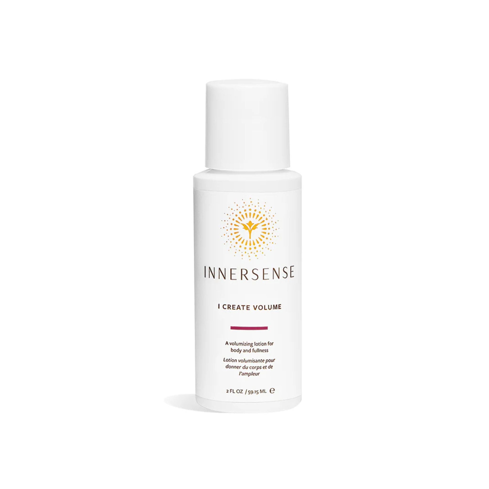 Innersense hair product bottle on a white background