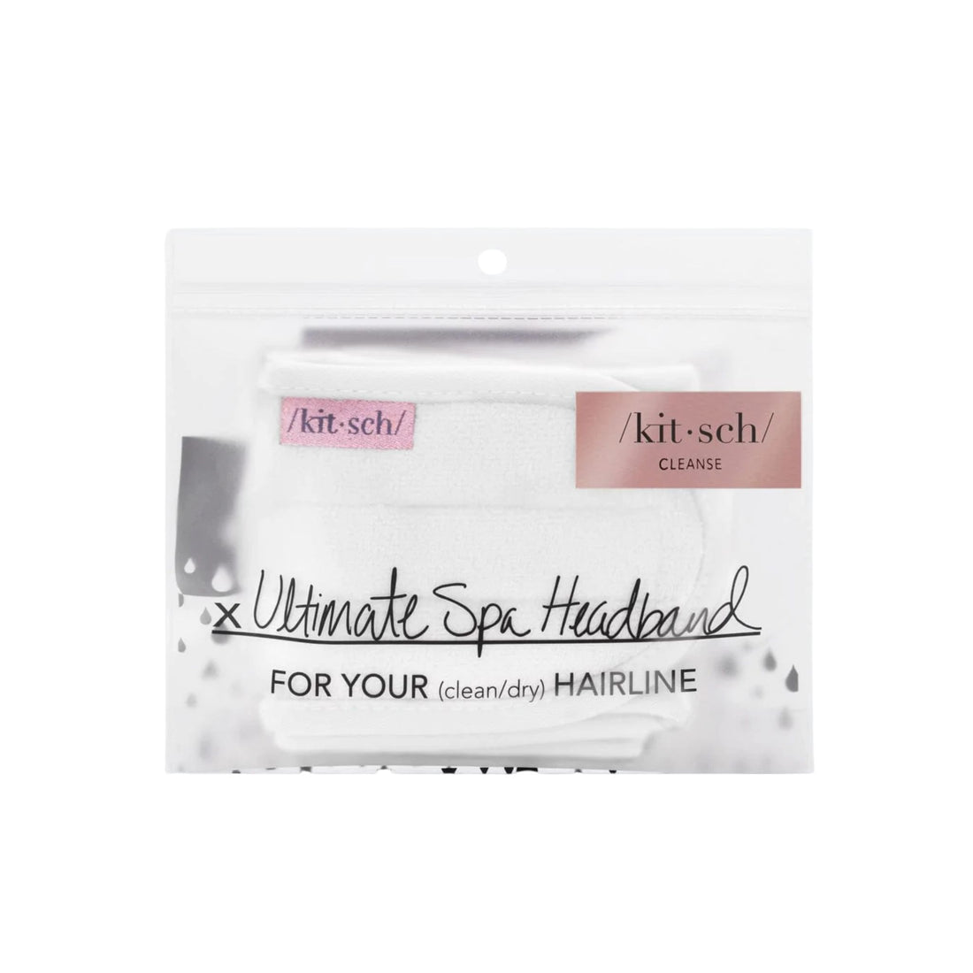Kit-sch ultimate spa headband packaging on a white background
