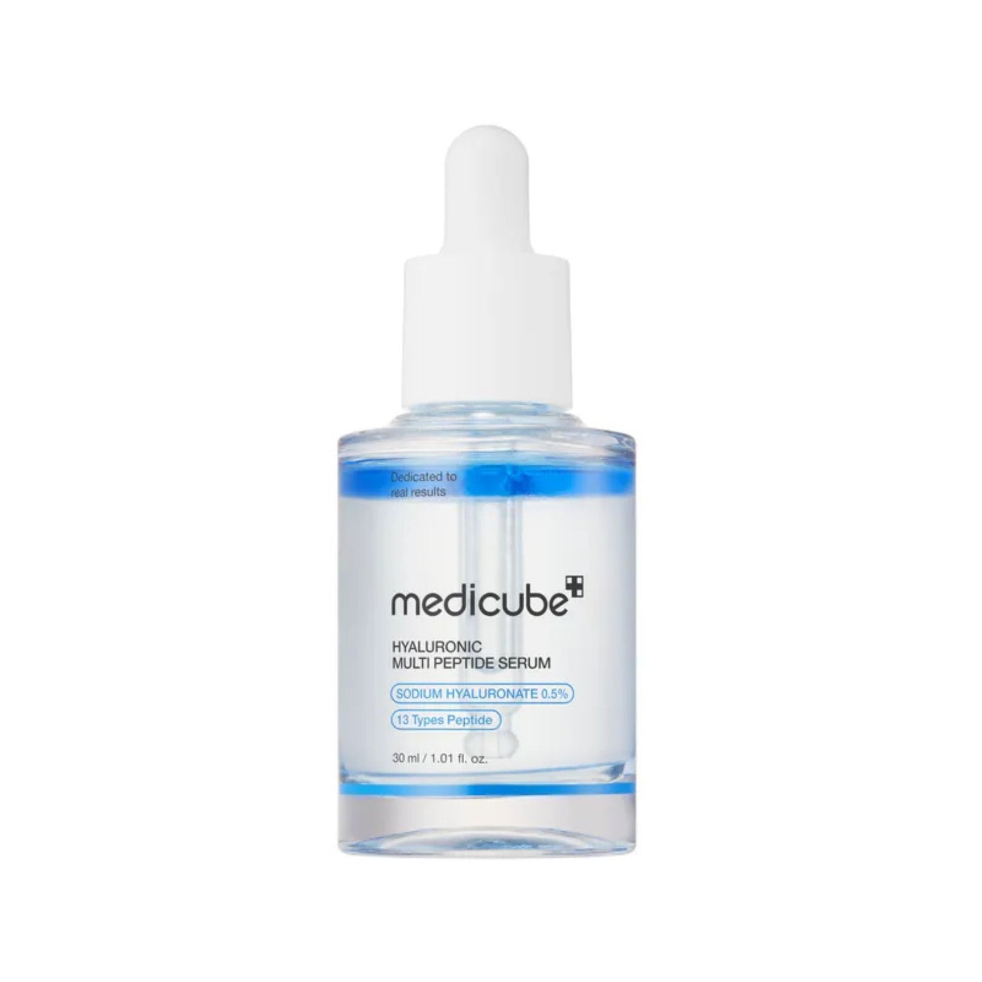 Medicube Hyaluronic Multi Peptide Serum bottle on a white background
