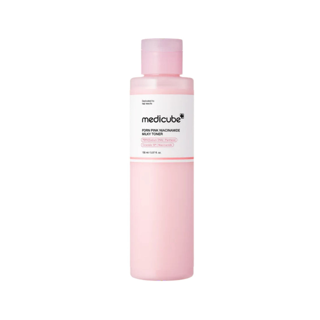 The Pharmacy Lab Medicube PDRN Pink Niacinamide Milky Toner 150ml pink milky toner bottle for daily hydrating skincare