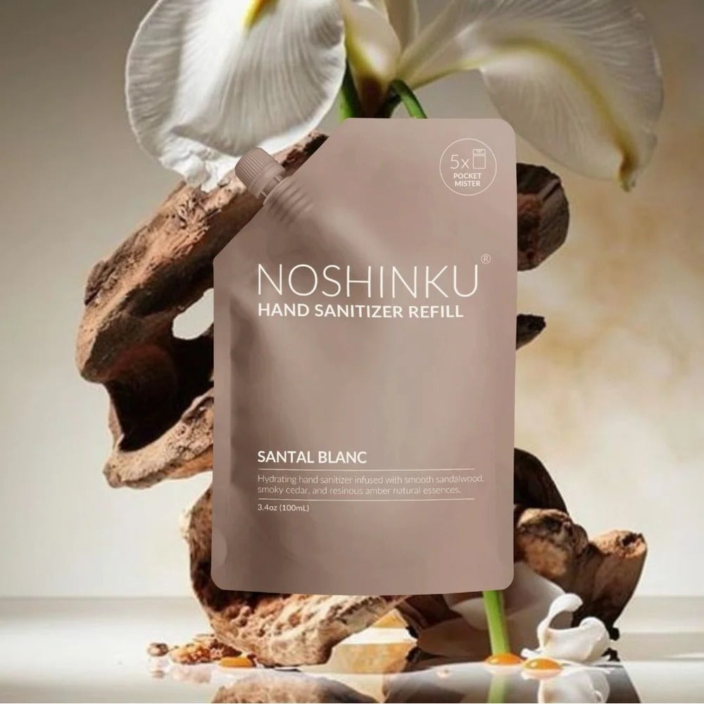 Noshinku Santal Blanc Hand Sanitizer Refill Pouch