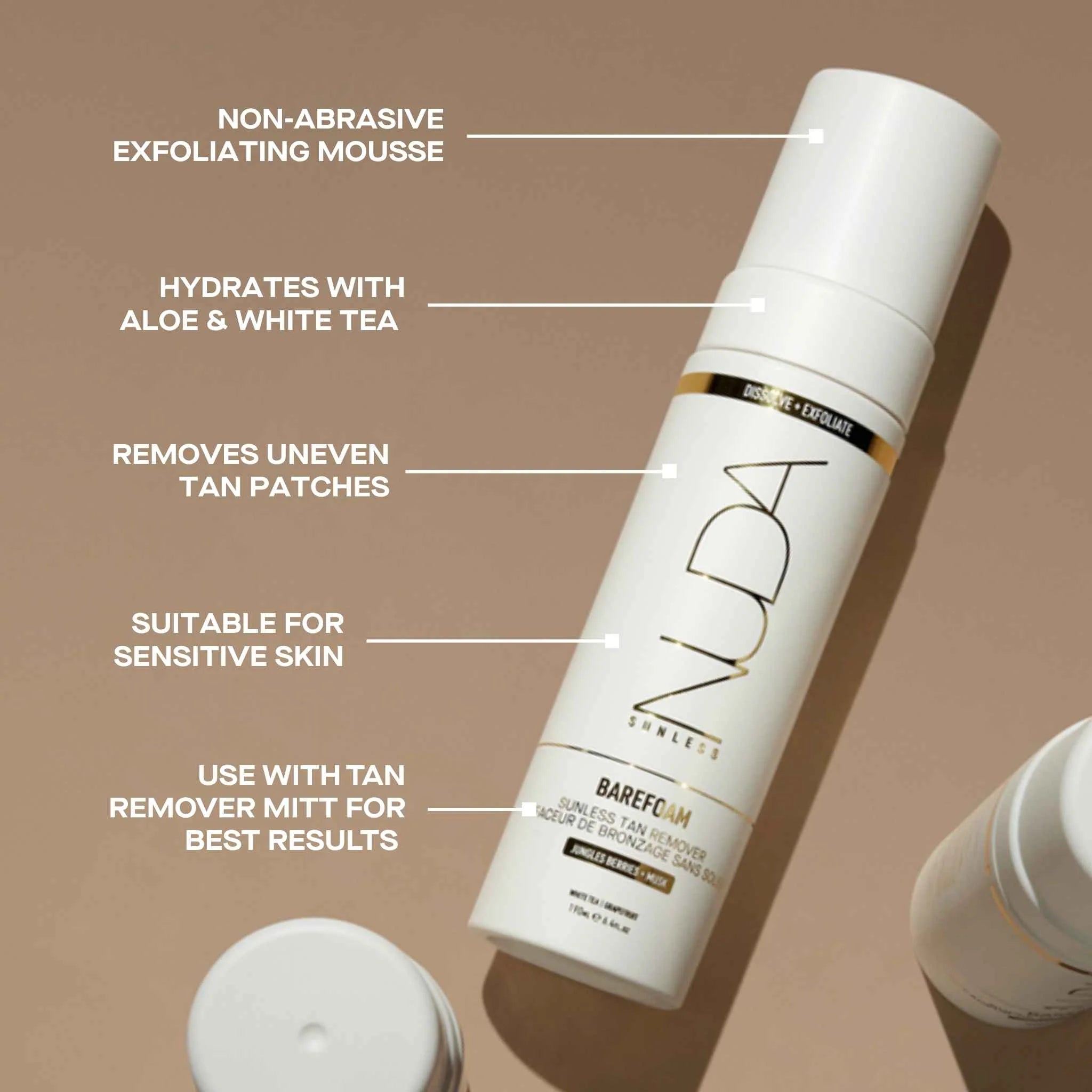 NUDA BareFoam Exfoliating Mousse