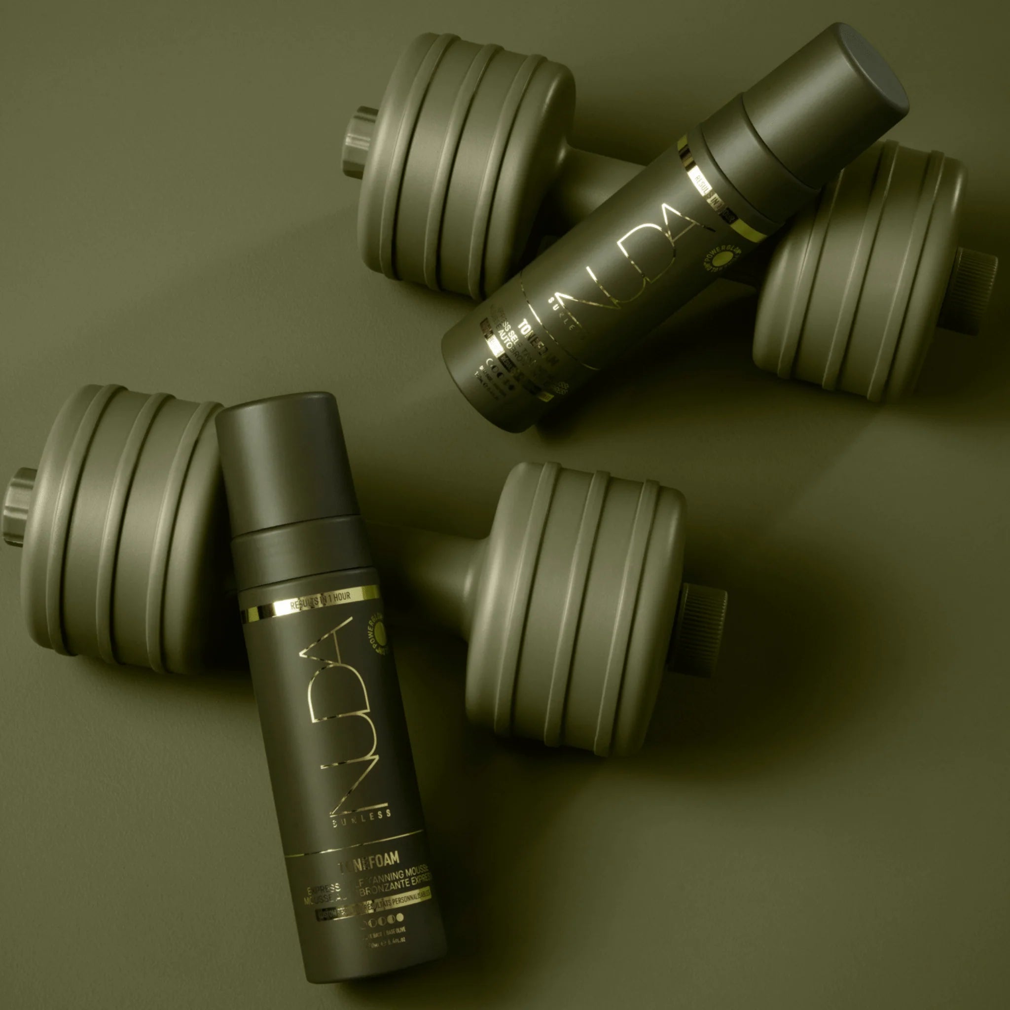 NUDA ToneFoam Olive Express Self Tanning Mousse
