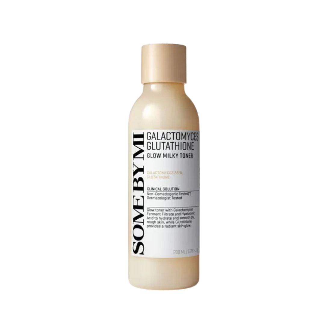 The Pharmacy Lab SOME BY MI Galactomyces Glutathione Glow Milky Toner 200ml milky toner bottle for radiant and hydrated skin