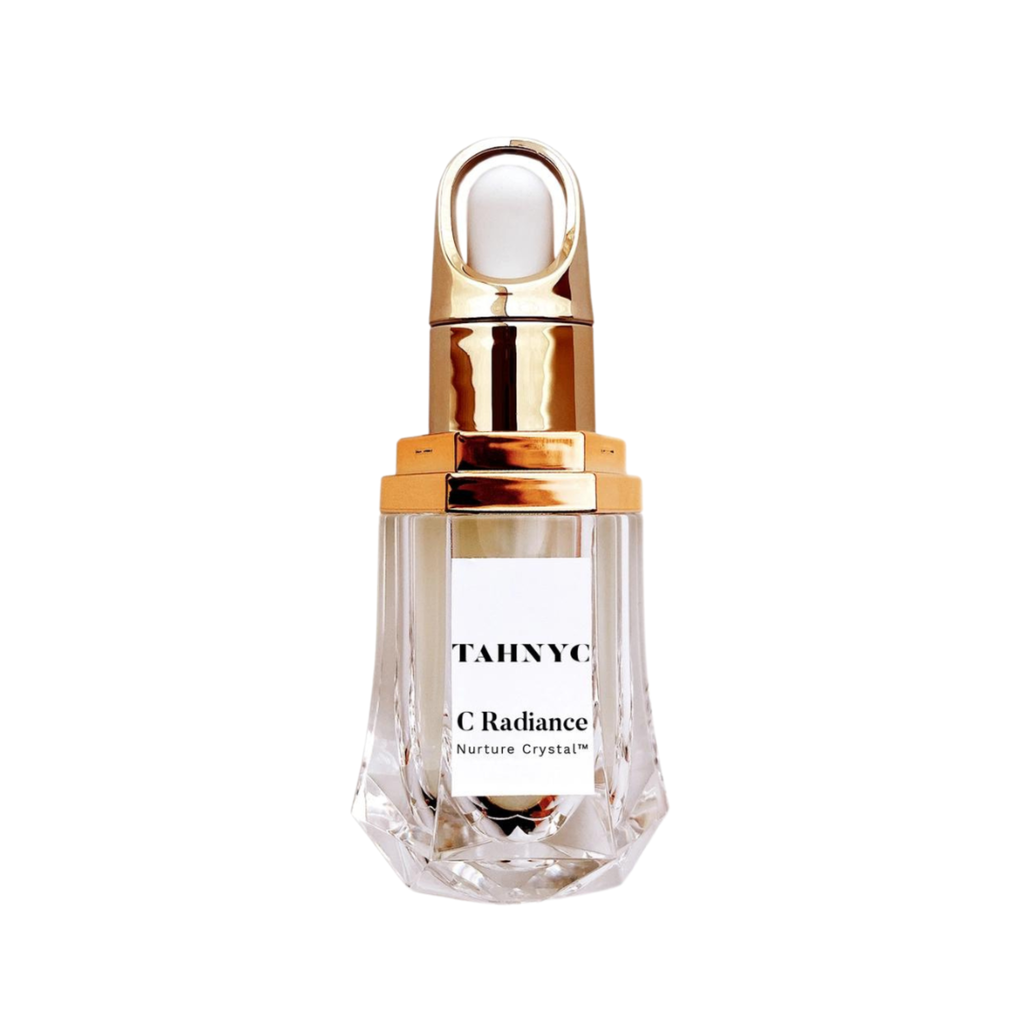Tahinyo C Radiance Nurture Crystal bottle on a white background