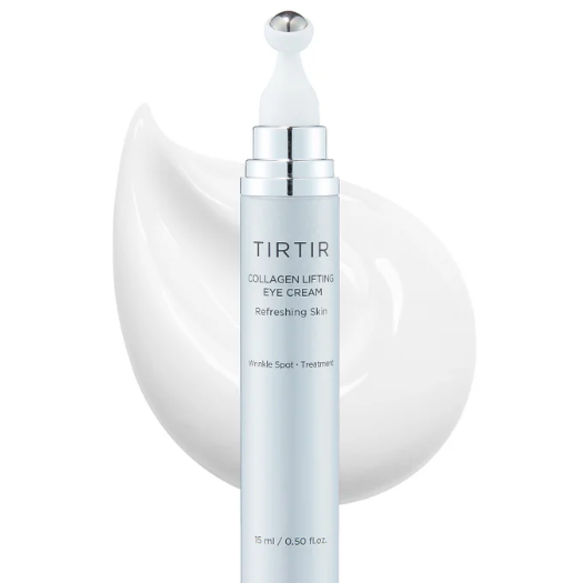 TIRTIR Collagen Lifting Eye Cream bottle on a white background