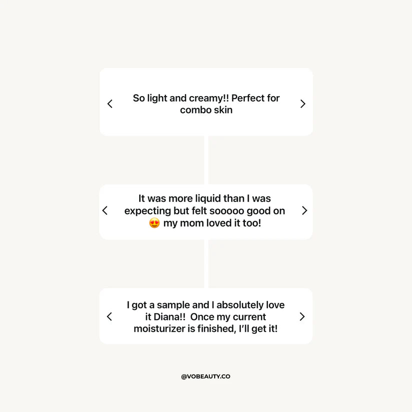 Product reviews with text on a white background