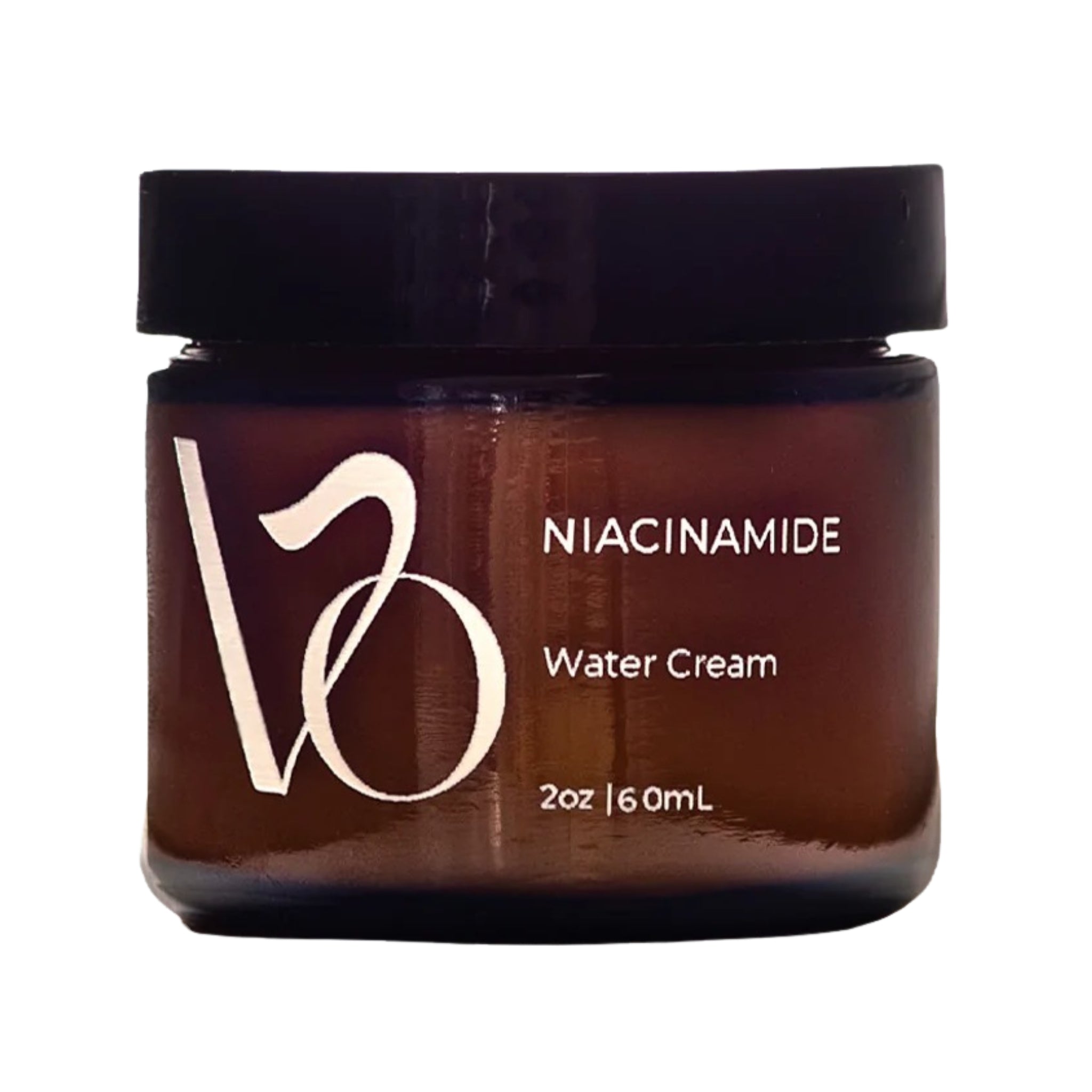 VO Beauty Niacinamide Water Cream – lightweight 5% niacinamide moisturizer that balances oil, smooths texture, and soothes sensitive skin.