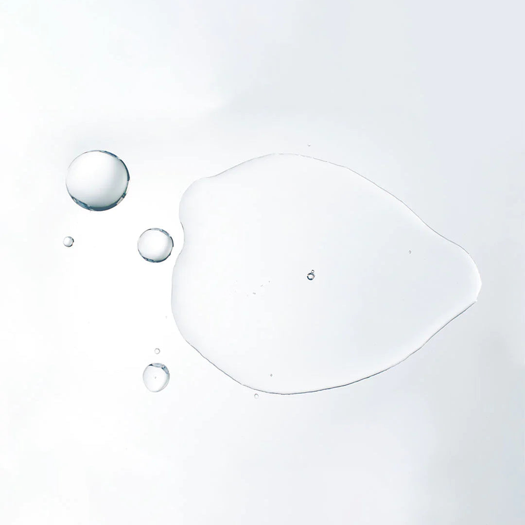 Bubbles on a white background